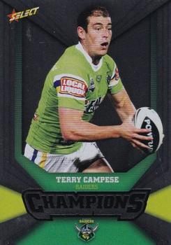 2011 NRL Champions - Silver Parallel #SP30 Terry Campese Front